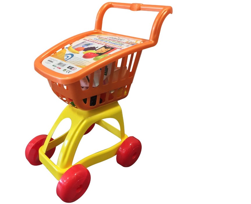 CARRELLO SPESA CON ACCESSORI